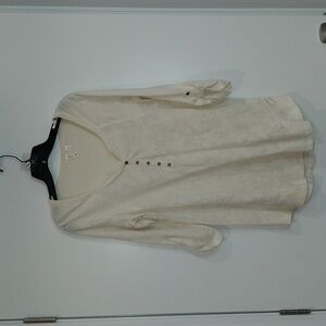 922 Eloise cream pajama top